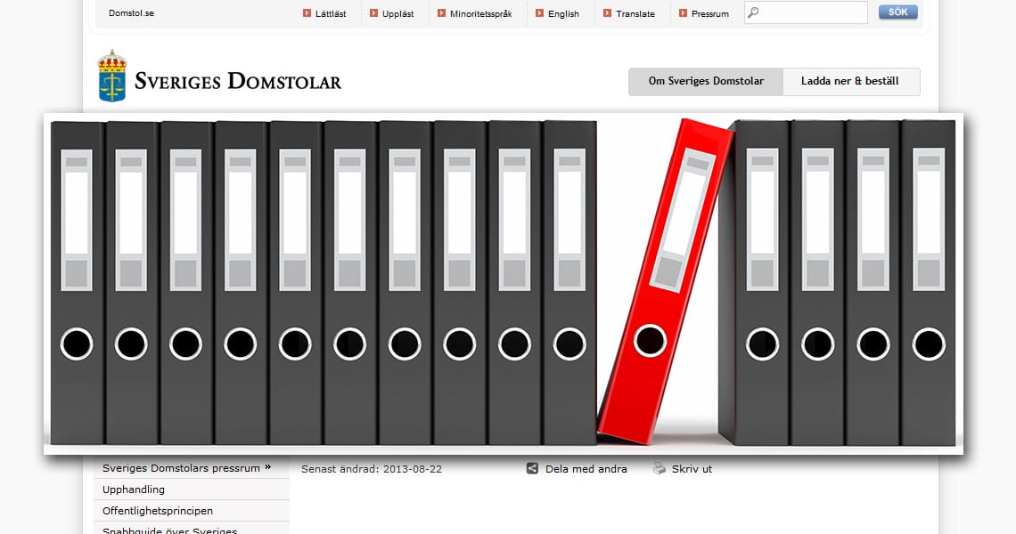 Referensbild Domstolsverket